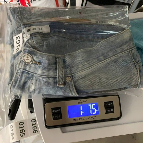 Reason 36‎ Straight Fit Printed Low Rise Blue Jeans Pants Denim Mens - Picture 11 of 11